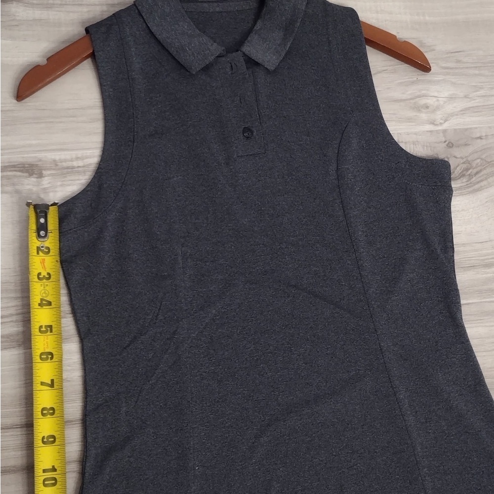 Callaway Gray Sleeveless Polo Top size S brand new W tags - Picture 5 of 8